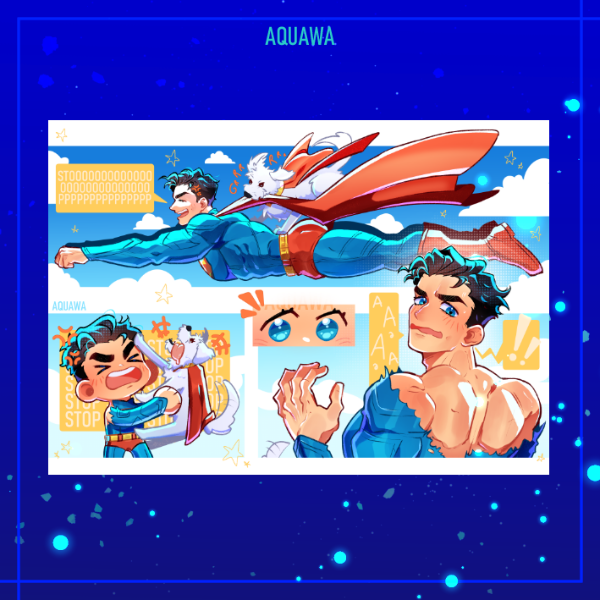 Producto - Print VUELA ALTO SUPERMAAAAAN ft. Kryptotkm