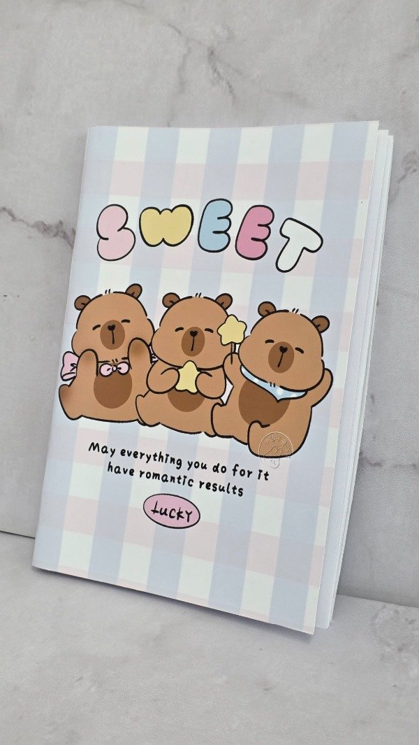 Producto - Cuaderno Capybara a6