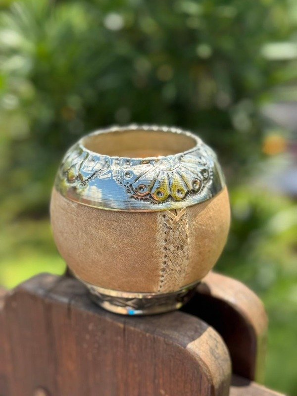 Producto - Mate torpedo ROMA uruguayo cuero crudo