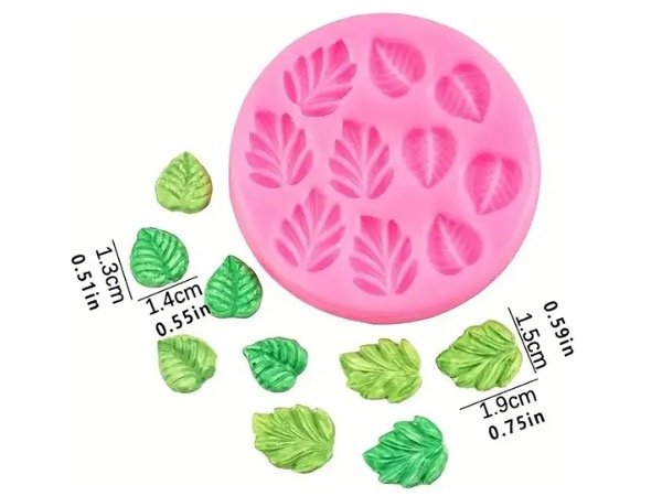 Producto - Molde de silicona 10 hojitas