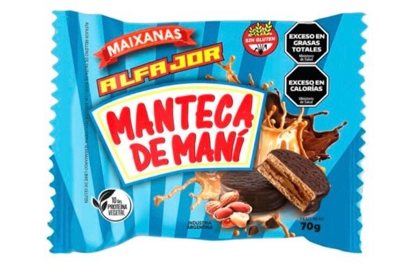 Producto - ALFAJOR MANTECA MANI MAIXANA