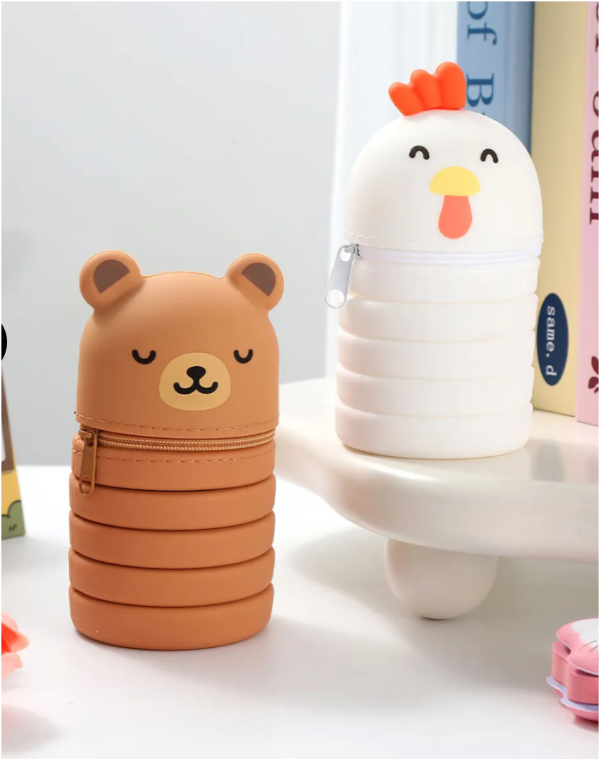 Producto - CARTUCHERA SILICONA ANIMALITOS