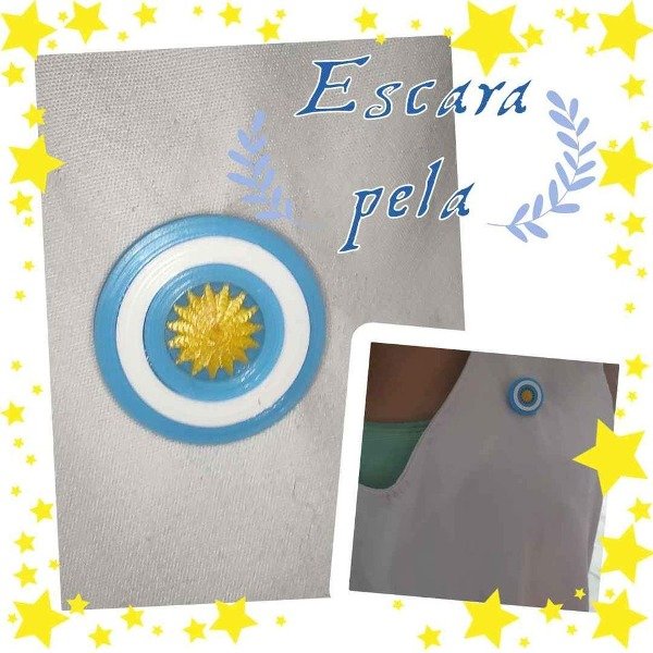 Producto - Escarapela en impresión 3d
