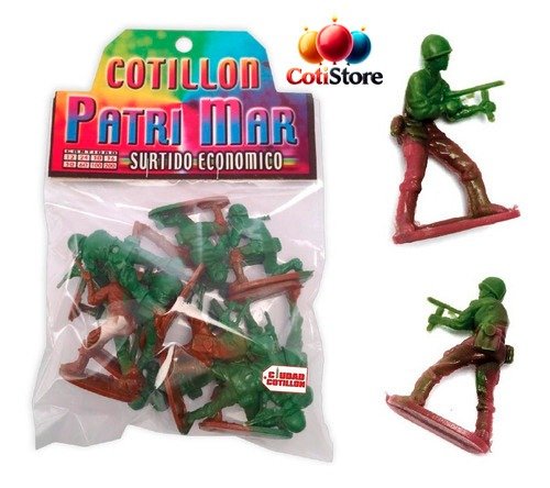 Producto - Soldado Color x36 unidades "Patri Mar"