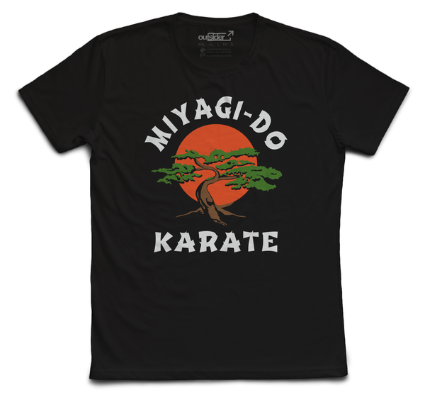 Producto - Cobra Kai Miyagi Do Karate. Remera negra