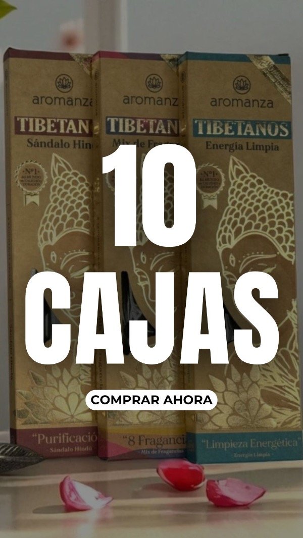Producto - 10 CAJAS TIBETANOS ( aromas surtidos)