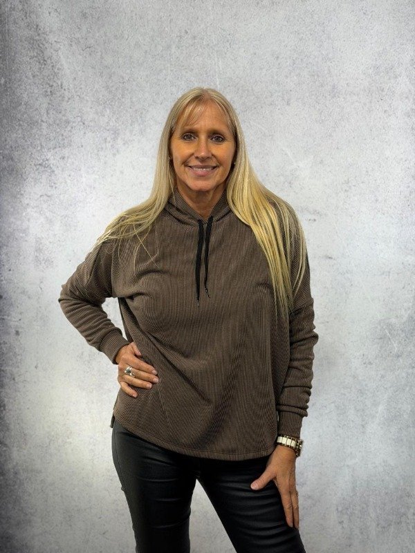 Producto - BUZO KIRA CHOCO MORLEY FRISA