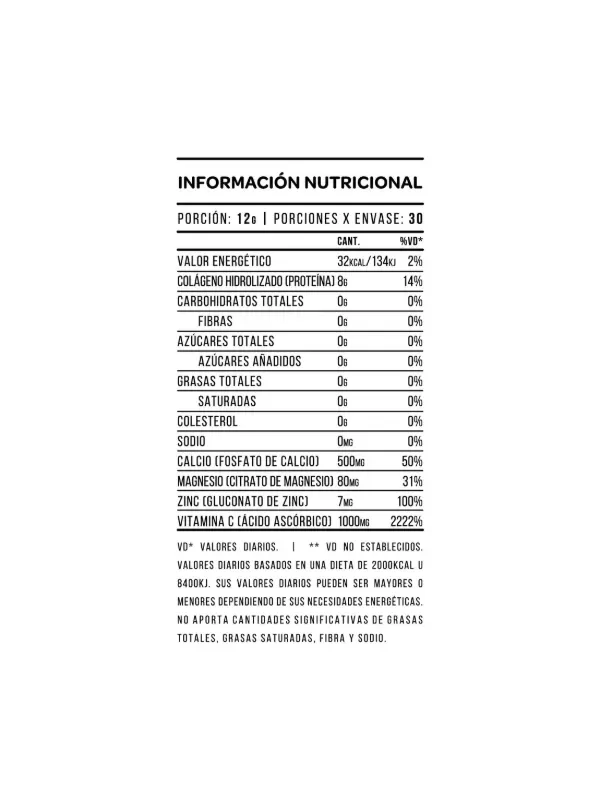 Producto - Collagen PLUS Limon 360 Gr en polvo - 2