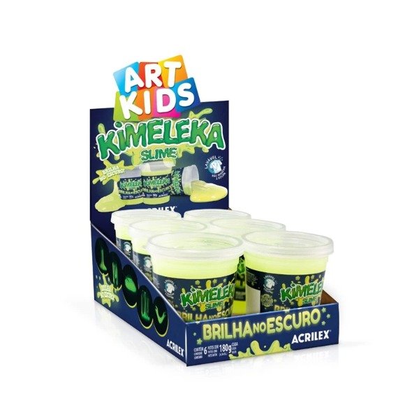 Producto - SLIME BRILLA EN LA OSCURIDAD ACRILEX