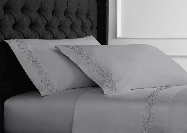 Producto - SABANAS BORDADAS 1200H - Gris oscuro