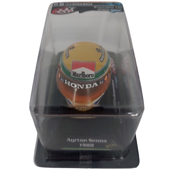 Producto - AYRTON SENNA - CASCO F1 AÑO 1988