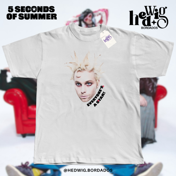 Remera 5SOS Luke is a Star dtf — imagen 2