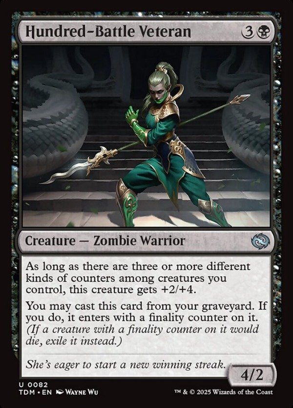 Producto - Hundred-Battle Veteran #82  Tarkir: Dragonstorm