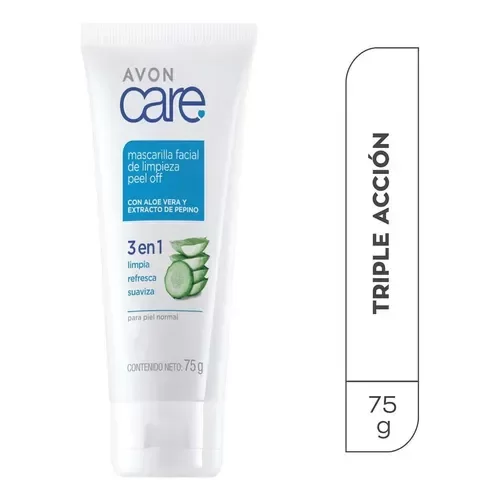 Producto - Mascarilla Facial de Limpieza Peel Off "Pepino y Aloe Vera" - Avon Care