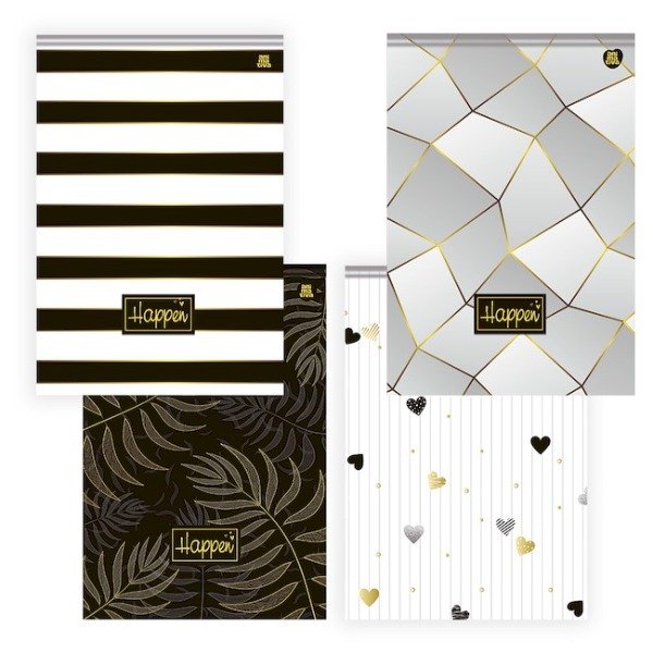 Producto - BLOCK TAPA DURA 17x25 HAPPEN x80hjs. RAY.
