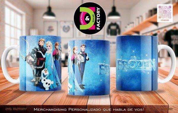 Producto - Taza Frozen - TZ-RT-BL-11OZ-295-MV-ANM-FRO