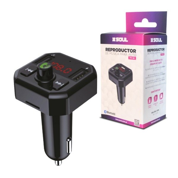 Producto - Transismor de musica  (toma de 12v) SOUL (FM50)