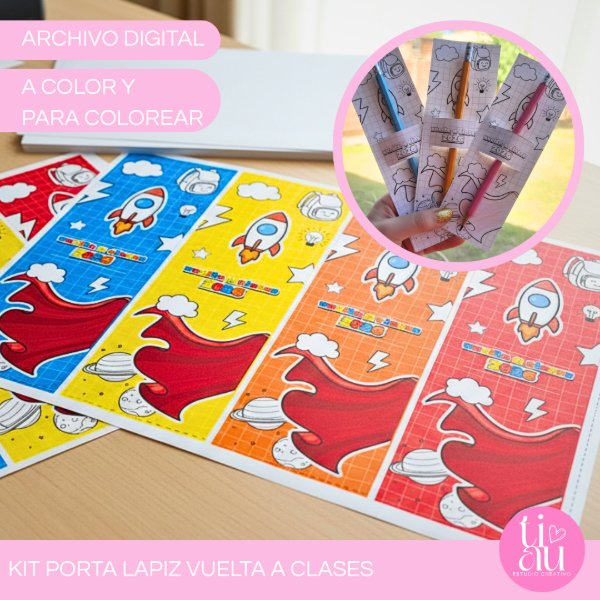 Producto - KIT PORTA LAPIZ VUELTA A CLASES