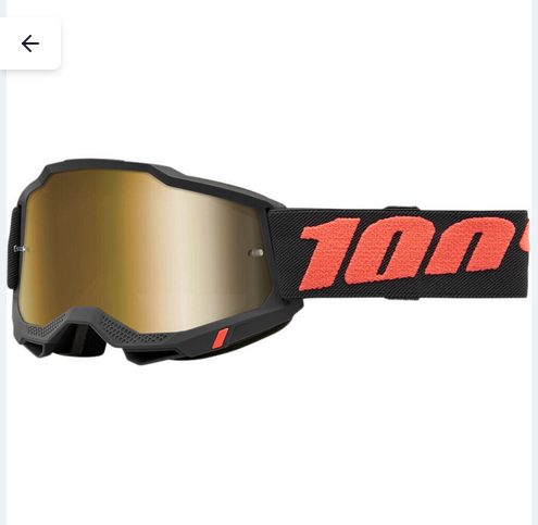 Producto - ANTIPARRA ADULTO ACCURI 2 BOREGO - TRUE GOLD MIRROR LENS E75