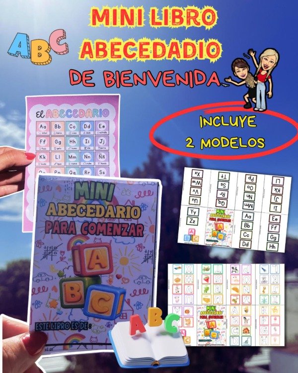 Producto - MINI LIBRO ABECEDARIO DE BIENVENIDA