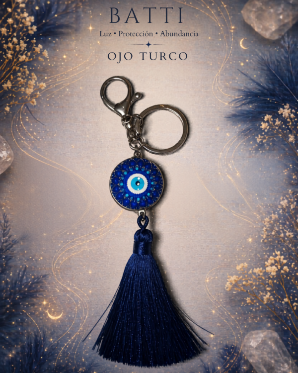 Producto - Llavero o accesorio para cartera de Ojo Turco