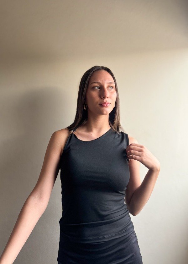 Producto - Musculosa Collins - Negro