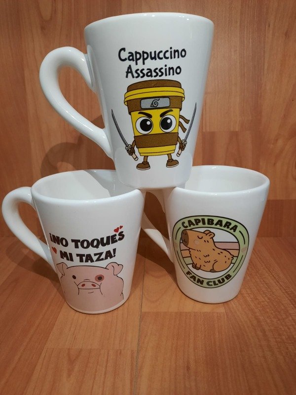 Producto - Cónica blanca personajes Promo x24
