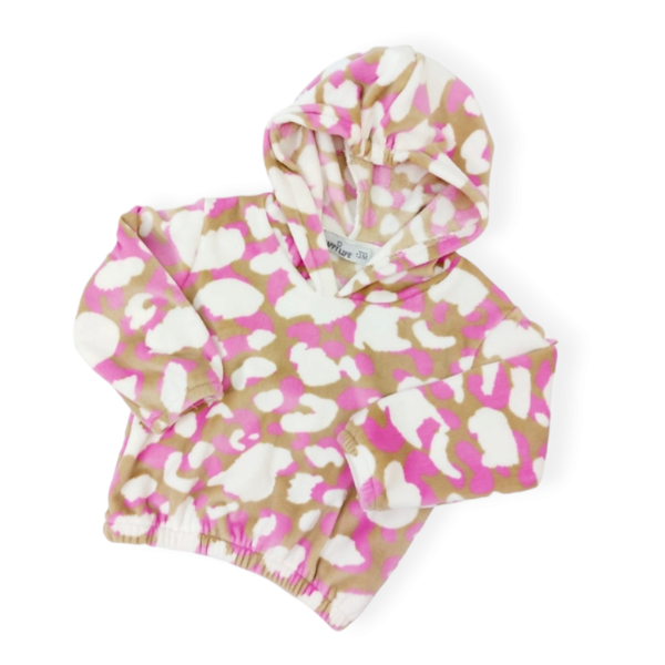 Producto - Buzo Rosa con blanco manchitas