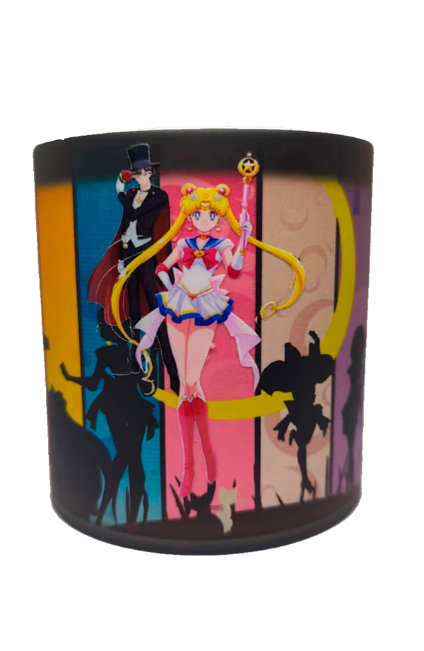 Producto - TAZA MAGICA DE SERENA Y TUXEDO MASK (SAILOR MOON)