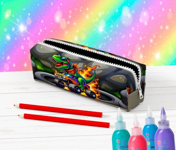 Producto - CARTUCHERA TUBO ABEJITA DINO REX