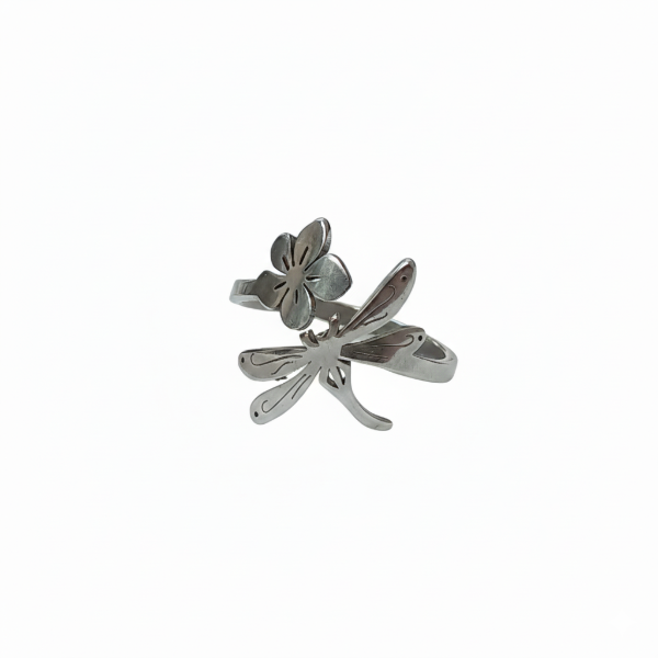 Producto - Anillo Flor Libélula