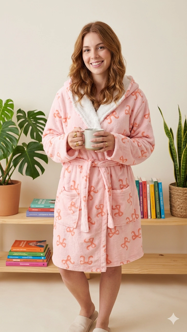 Producto - Bata moños polar soft