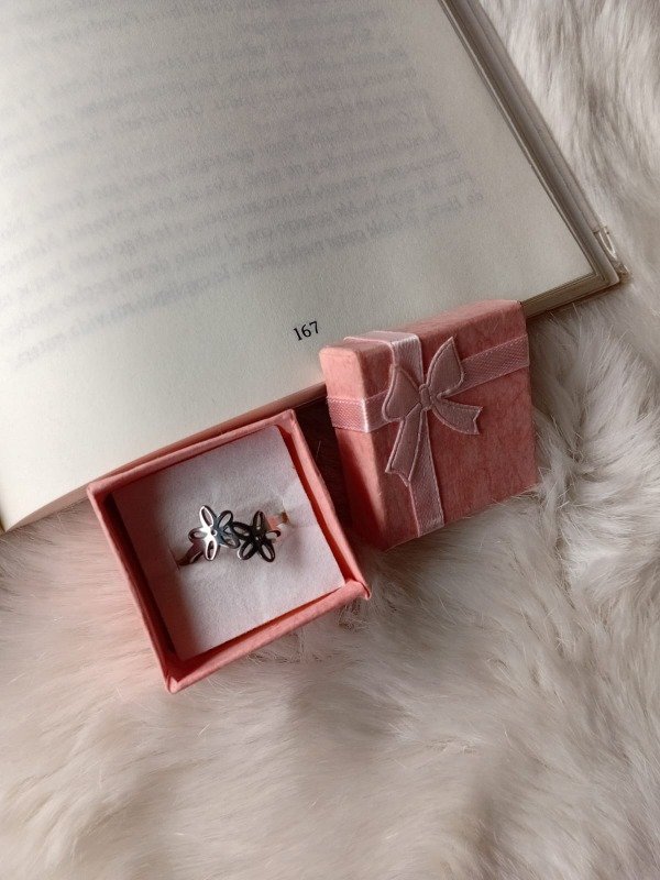 Producto - Anillo doble flor
