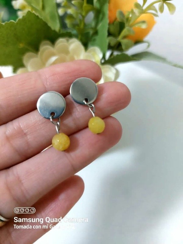 Producto - Aros piedras Ágatas