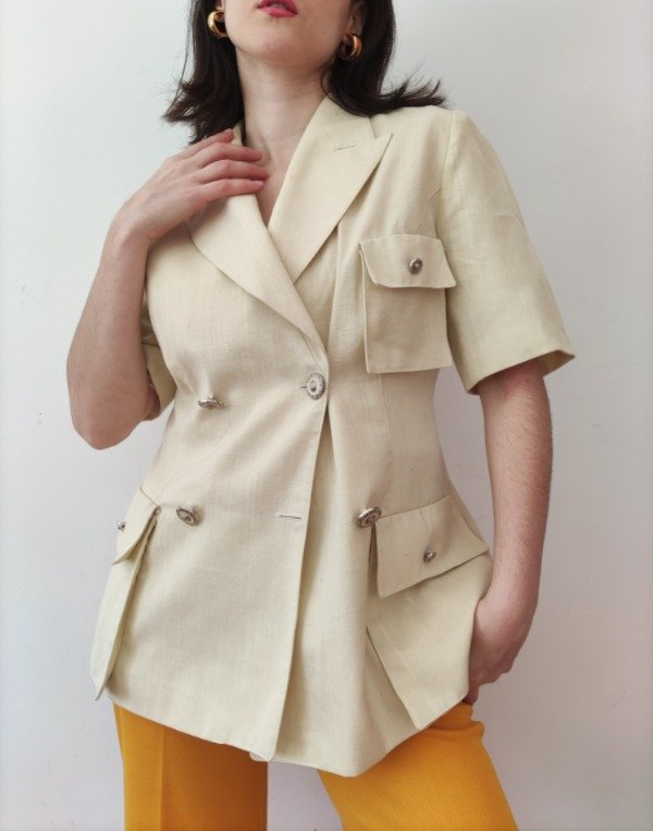Saco arena beige