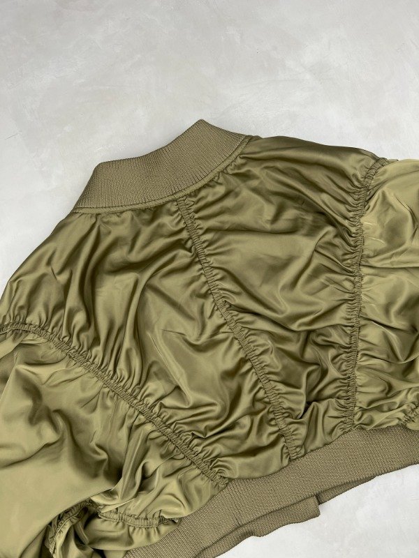 Producto - Satin Cargo Bomber Jacket - 8