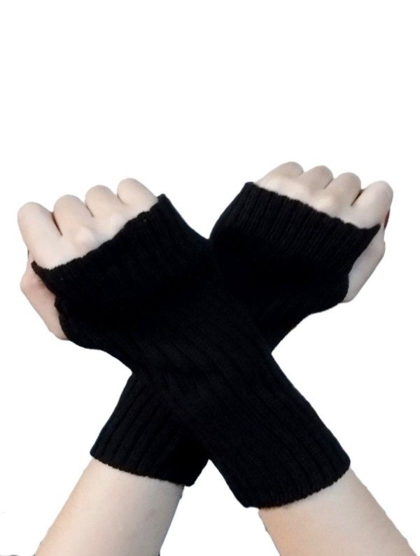 Producto - mitones cortitos rayados