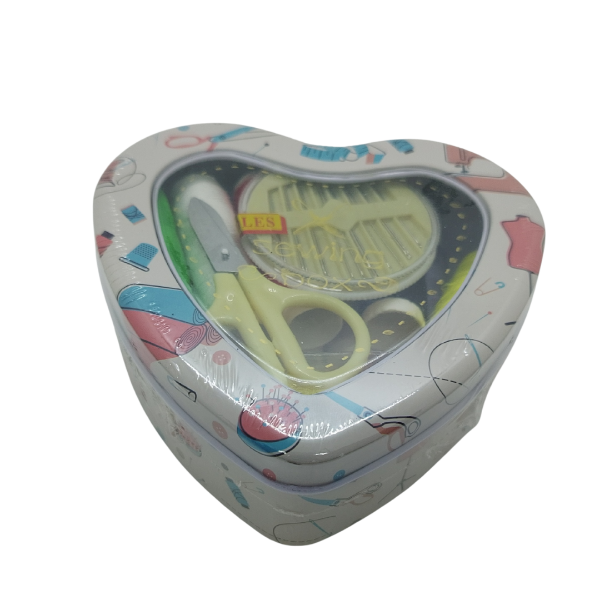Producto - Set costurero corazon lata