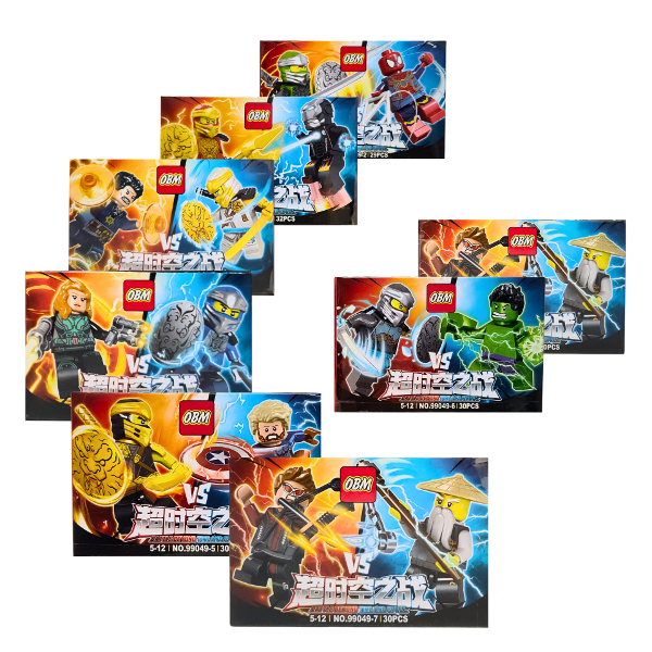 Producto - Lego AVENGERS vs. NINJA (#99049) x8u.