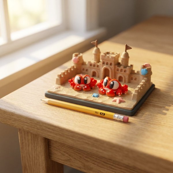 Producto - Cangrejo con Castillo de Arena - 2