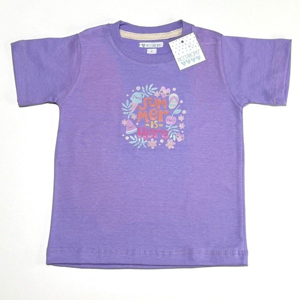 Producto - Remera jersey lila summer is here