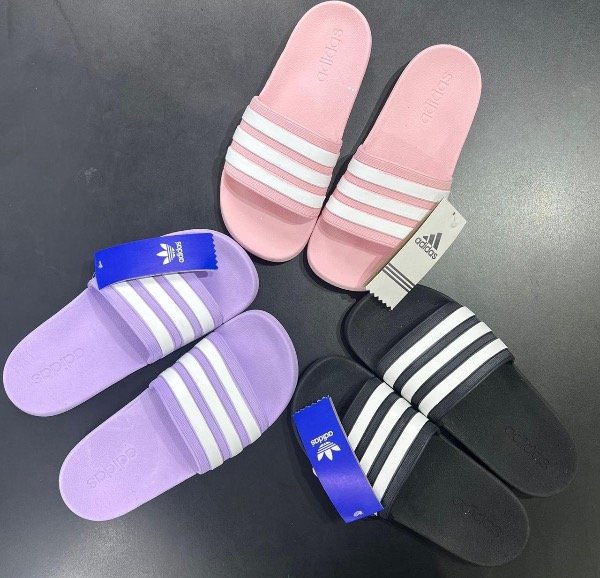 Producto - Ojotas Adidas Franjas blancas