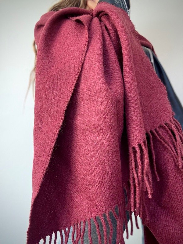 Producto - BUFANDON XL - BORDO - 0