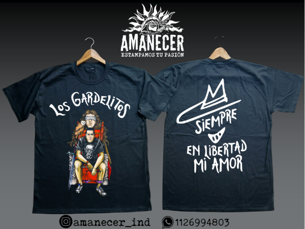 Producto - Remera Los Gardelitos Pato Fontanet