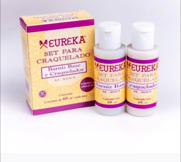 Producto - Eureka Kit craquelador x 125cc