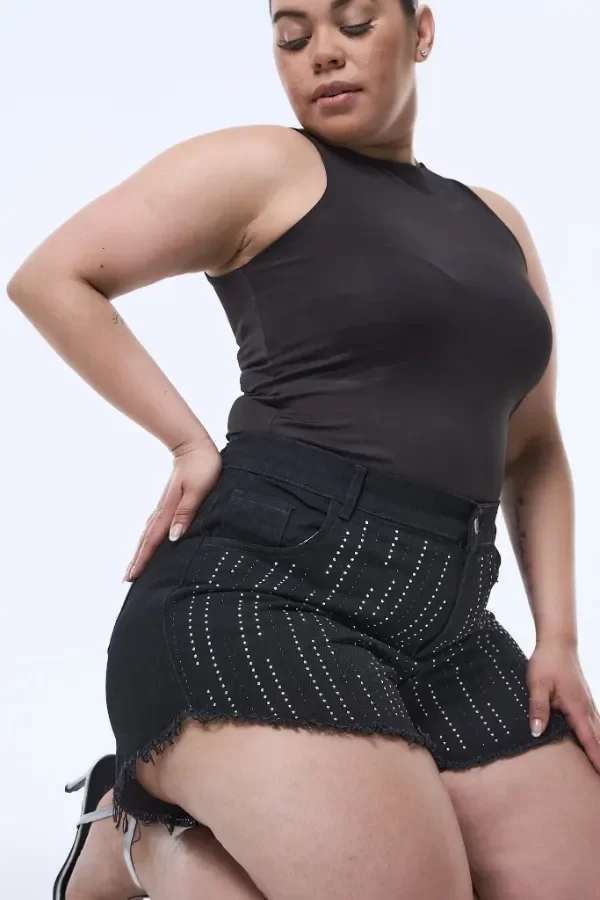 Producto - SHORT OBRYNE BRILLOS - rigido