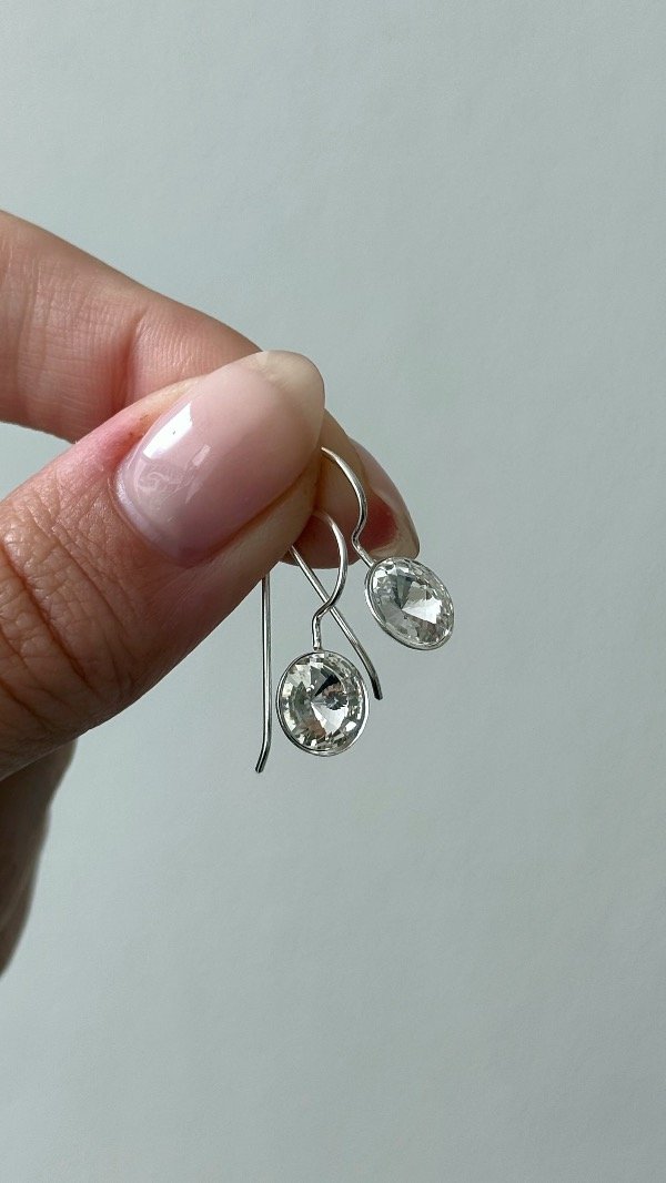 Producto - Argollas sin cierre baby diamond 9mm P925 - 0