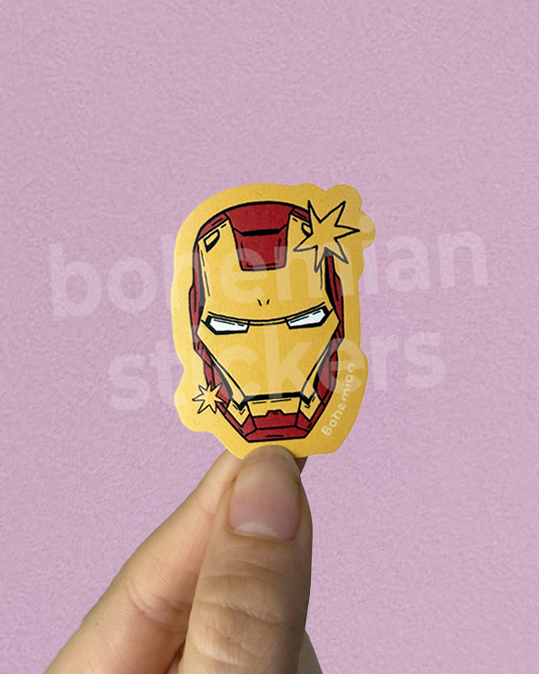 Producto - IRONMAN - Sticker Individual de Marvel / Avengers
