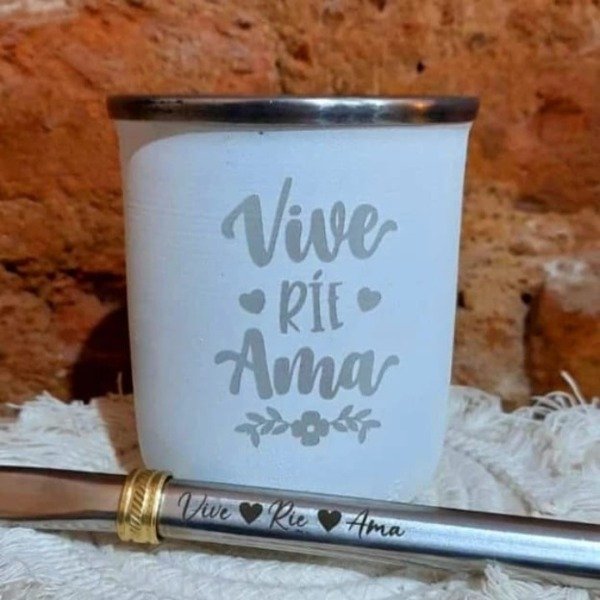 Producto - Mates de acero grabados a elección