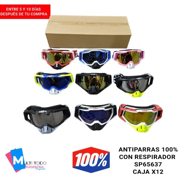 Producto - ANTIPARRA CON RESPIRADOR SP65637 CAJA X12